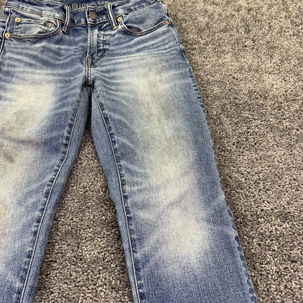 American Eagle Jeans Mens 28x32 Blue Airflex+ Athletic Skinny Denim Medium Wash